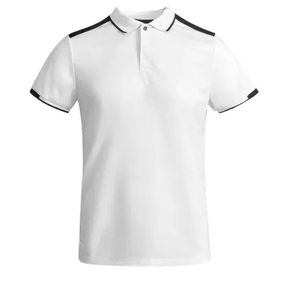 Polo técnico bicolor antibacteriano Tamil 140 g personalizable