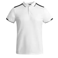 Polo técnico bicolor antibacteriano Tamil 140 g de 50% poliéster reciclado / 50% poliéster, vista lateral