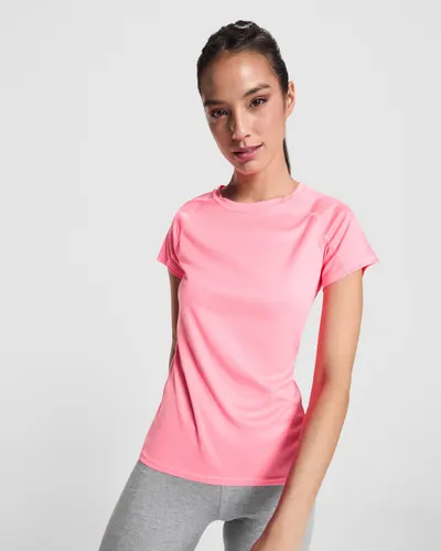Camiseta técnica ranglán waffle Bahrain 135 g mujer personalizable