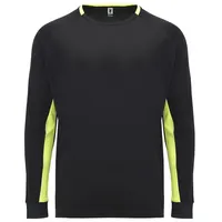 Camiseta deportiva manga larga Porto con coderas 160 g de 100% poliéster, 160 g/m², vista lateral