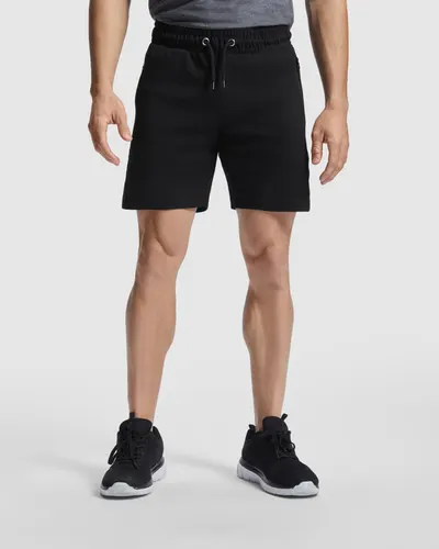 Pantalón corto deportivo con cremalleras 270 g personalizable