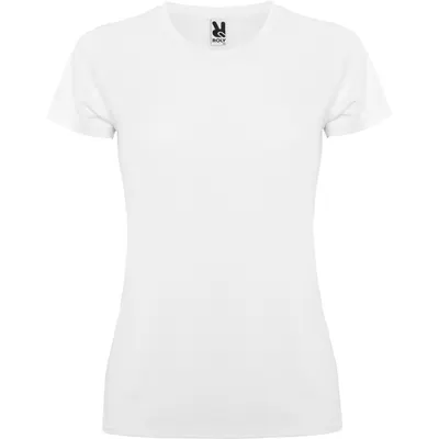 Camiseta técnica de piqué Montecarlo 150 g manga corta mujer personalizable