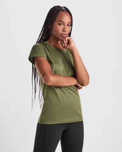 Camiseta técnica de piqué Montecarlo 150 g manga corta mujer personalizable