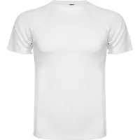 Camiseta técnica ranglán de piqué Montecarlo 150 g de 100% poliéster piqué, 150 g/m², vista lateral