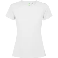 Camiseta técnica antibacteriana Estoril 125 g mujer de 100% poliéster reciclado waffle interlock, vista lateral