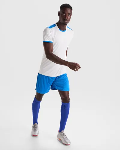 Equipación dos camisetas y pantalón Racing 140 g personalizable