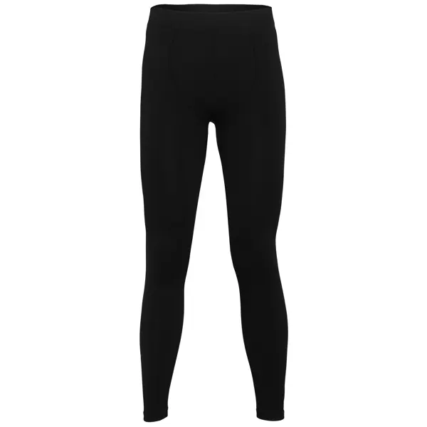 Mallas largas térmicas Better sin costuras 240 g en negro de 92% poliamida / 8% elastano, 240 g/m², vista frontal