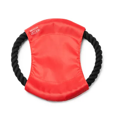 Frisbee para mascotas de RPET y algodón personalizable