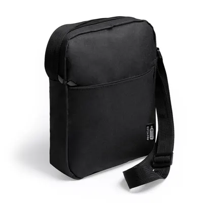 Bandolera RPET con bolsillo frontal personalizable