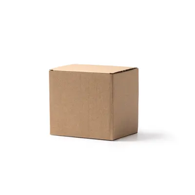 Caja de cartón reciclado para tazas personalizable