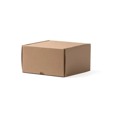 Caja de cartón reciclado mediana para regalos personalizable