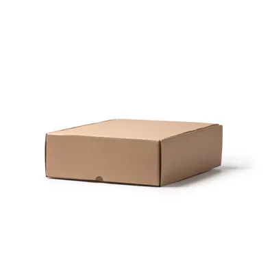 Caja de cartón reciclado para regalos personalizable