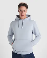 Sudadera Urban con capucha forrada 280 g de 50% algodón / 50% poliéster, 280 g/m², vista frontal