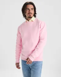 Sudadera cuello redondo orgánico reciclado Batian 300 g de 65% algodón peinado (57% orgánico) / 35%, vista frontal