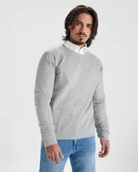 Sudadera cuello redondo de algodón Annapurna 260 g ranglán de 100% algodón, 260 g/m², vista frontal
