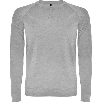 Sudadera cuello redondo de algodón Annapurna 260 g ranglán personalizable