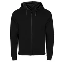 Sudadera capucha cremallera no perchada Fuji 280 g de tejido principal: 60% algodón / 40% poliéster, vista lateral