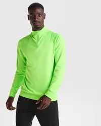 Chaqueta deportiva media cremallera perchada Epiro 200 g de 100% poliéster, 200 g/m², vista frontal