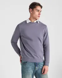 Sudadera cuello redondo de algodón Teleno 320 g