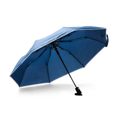 Paraguas de RPET Nikol reflectante antiviento automático personalizable