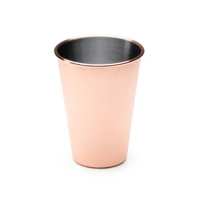 Vaso acero con recubrimiento de cobre 500 ml personalizable