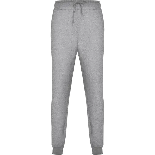 Pantalón de chándal recto felpa no perchada Adelpho 280 g en gris vigore de 60% algodón / 40% poliéster, felpa no, vista frontal