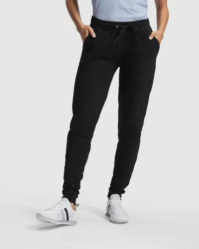 Pantalón de chándal mujer recto felpa 280 g personalizable