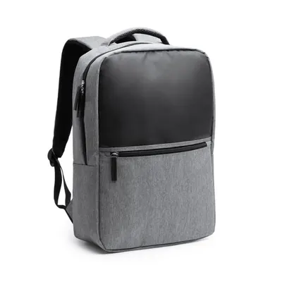 Mochila de RPET Kiton 600D y polipiel portátil 15 pulgadas personalizable