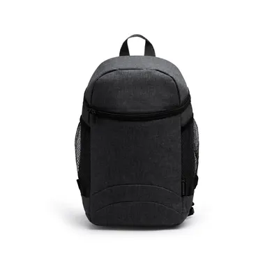 Mochila nevera de RPET Ruper con bolsillos de rejilla personalizable
