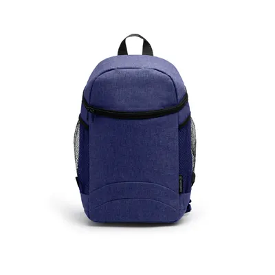 Mochila nevera de RPET Ruper con bolsillos de rejilla personalizable