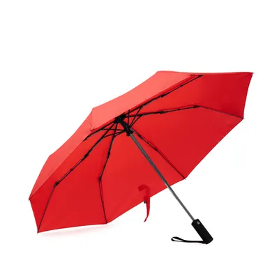 Paraguas plegable antiviento automático mango goma personalizable