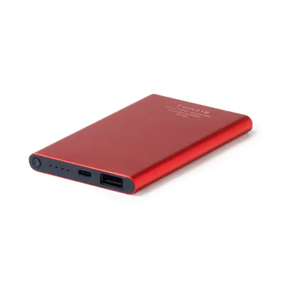 Batería externa Karna 4.000 mAh aluminio reciclado personalizable