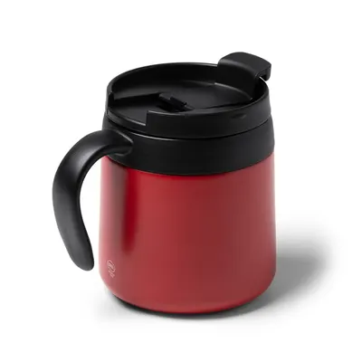 Taza térmica de acero reciclado Vake con tapa 350 ml personalizable