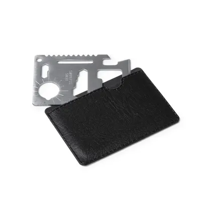 Multiherramienta acero 11 funciones con funda personalizable