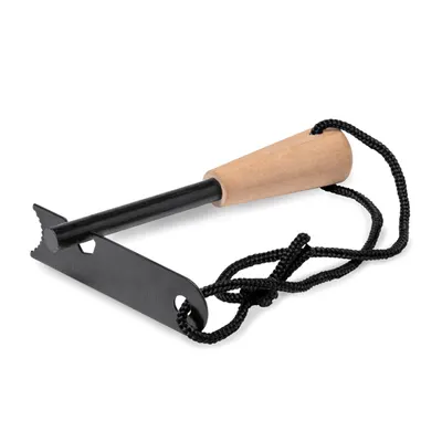 Multiherramienta Chispy con pedernal y mango de bambú personalizable