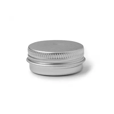 Bálsamo labial SPF15 en estuche de aluminio personalizable