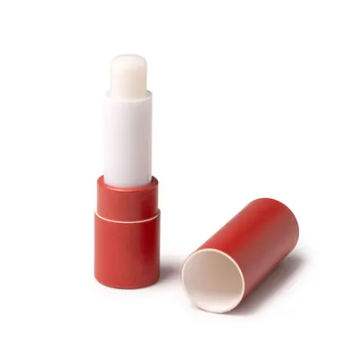Bálsamo labial SPF15 estuche de cartón reciclado personalizable