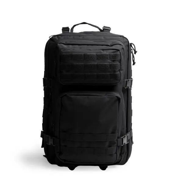Mochila deportiva de poliéster Malony 600D antirrobo en negro de poliéster 600D, vista frontal