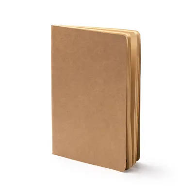 Libreta A5 cartón y papel reciclado FSC personalizable