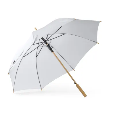 Paraguas de bambú RPET antiviento automático personalizable