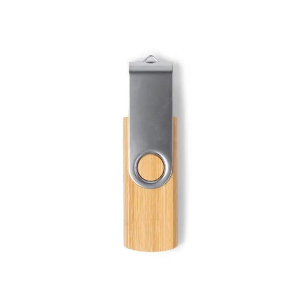 Memoria USB Gatlin 3.0 32 GB bambú Tipo C en bambu de bambú, vista frontal