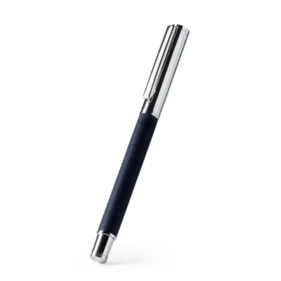 Bolígrafo roller Lomox con tapa metal y RPET personalizable