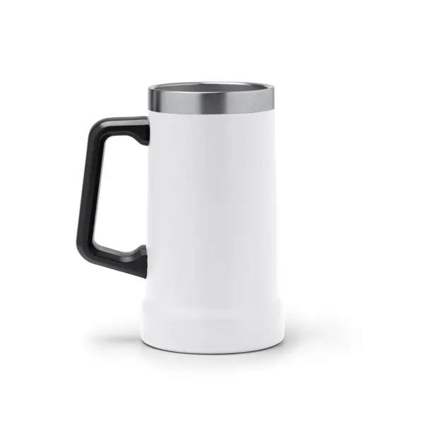 Jarra de acero reciclado Ronin doble pared 700 ml en blanco de acero inoxidable 304 reciclado, vista frontal