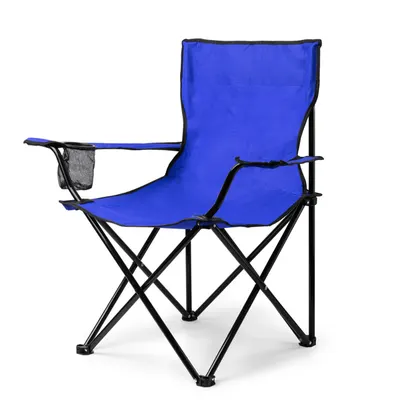 Silla plegable Bekal con portavasos y funda personalizable