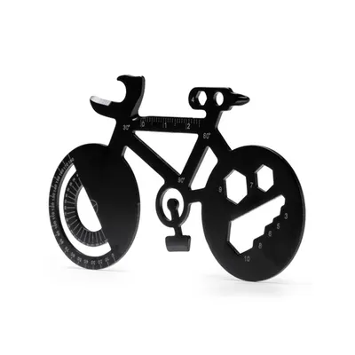 Multiherramienta de acero Nibali con forma de bicicleta personalizable