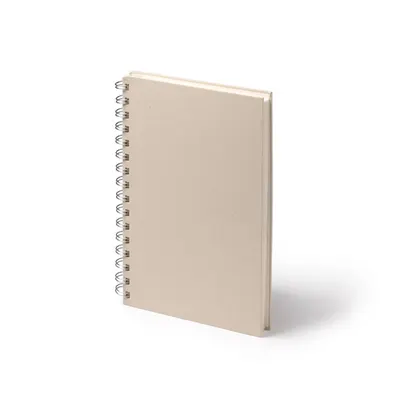 Libreta A5 cartón reciclado 70 hojas lisas personalizable