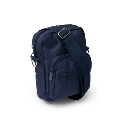 Bandolera RPET 600D con dos bolsillos personalizable