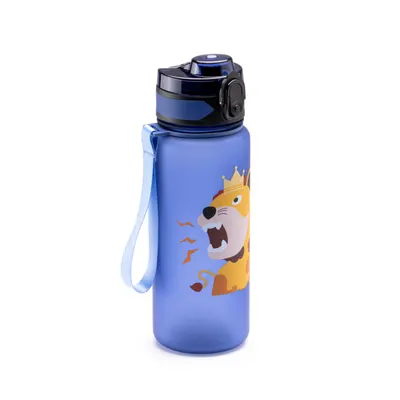 Bidón de tritán Marlen 500 ml cierre pulsador infantil personalizable