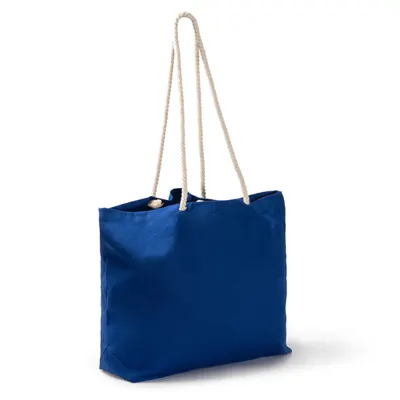Bolsa de playa algodón Zuko 260 g asas náuticas personalizable