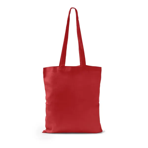 Bolsa de algodón orgánico Dorsi 220 g a color en rojo crisantemo de algodón orgánico220 g/m², vista frontal